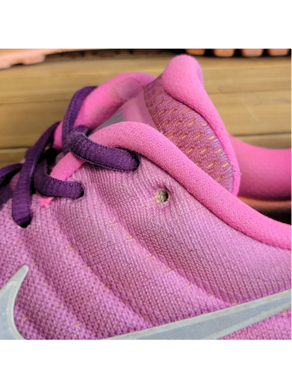 Nike Air Max 2017 Running Athletic Shoes Sneakers Pink Bright Purple Mesh 9.5 - Picture 9 of 15